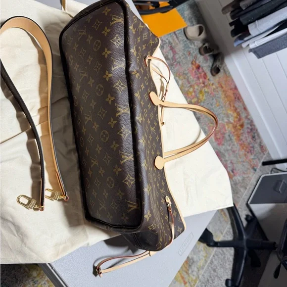 Louis Vuitton Neverfull GM Inside Out Monogram Brown Monogram Tote Bag - Picture 1 of 11